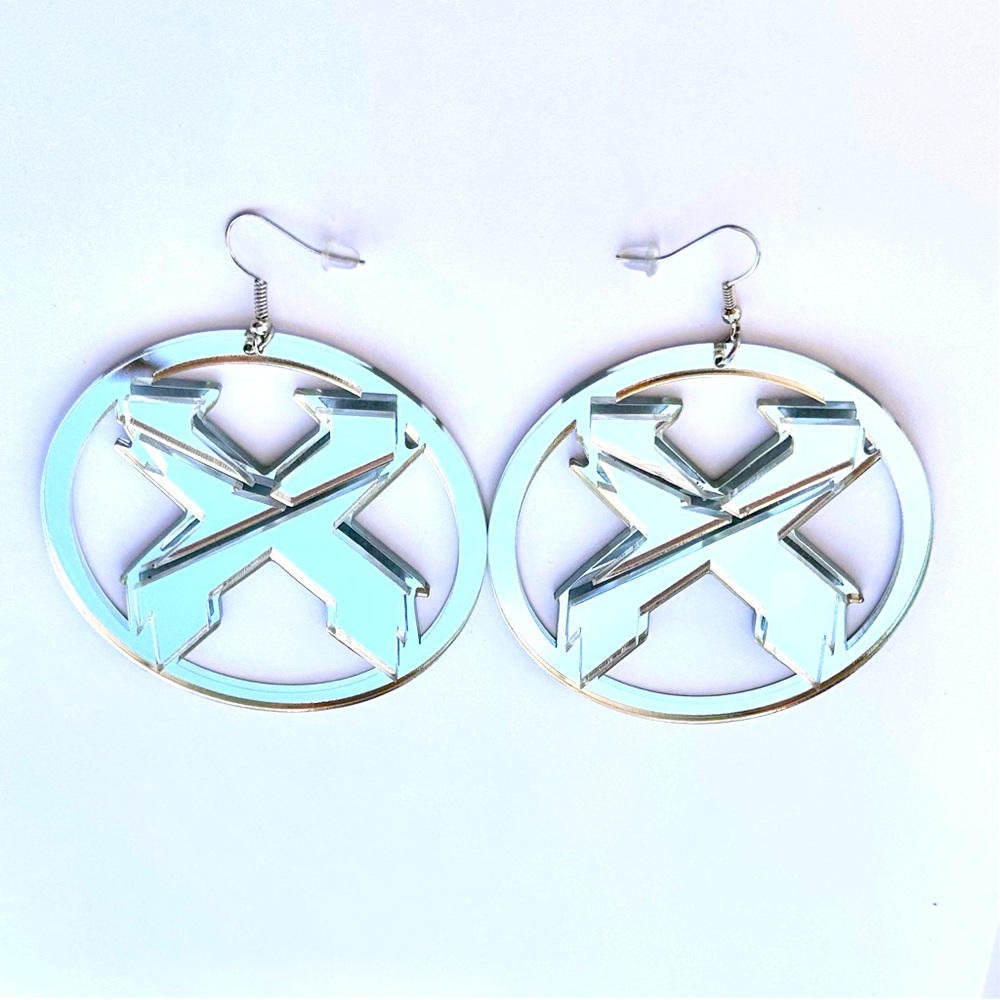 Excision earrings edm edc PLUR rave raver bass music lost lands headbanger wubz